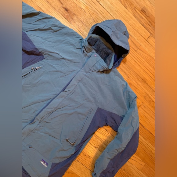 Patagonia R Regulator Zip Up Hooded Nylon Jacket Size L - Picture 3 of 6